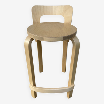Alvar Aalto high stool for Artek