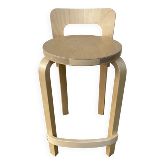 Alvar Aalto high stool for Artek