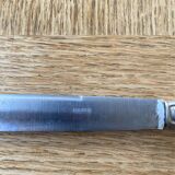 Art Deco silver metal leg of lamb cutlery