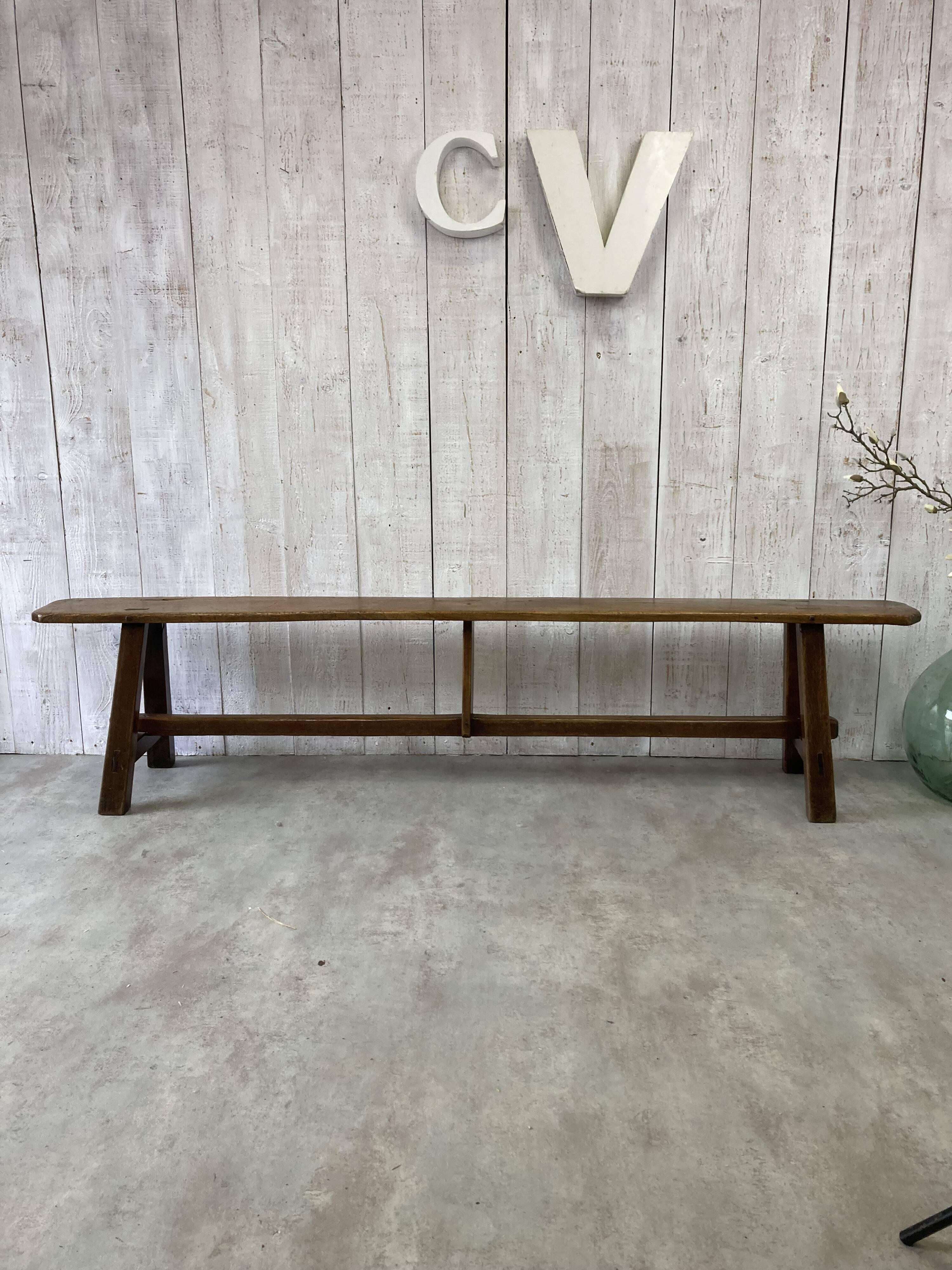 Banc de ferme 205cm