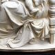 Religious statue plaster clay pipe Raphael Madonna / virgin