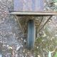 Former wooden and metal wheelbarrow