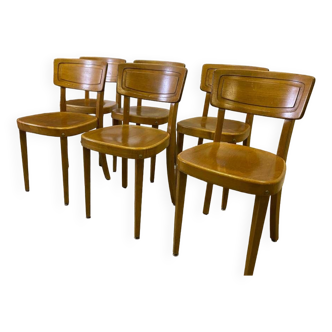 Lot de 6 chaises de bistrot Tütsch Klingnau