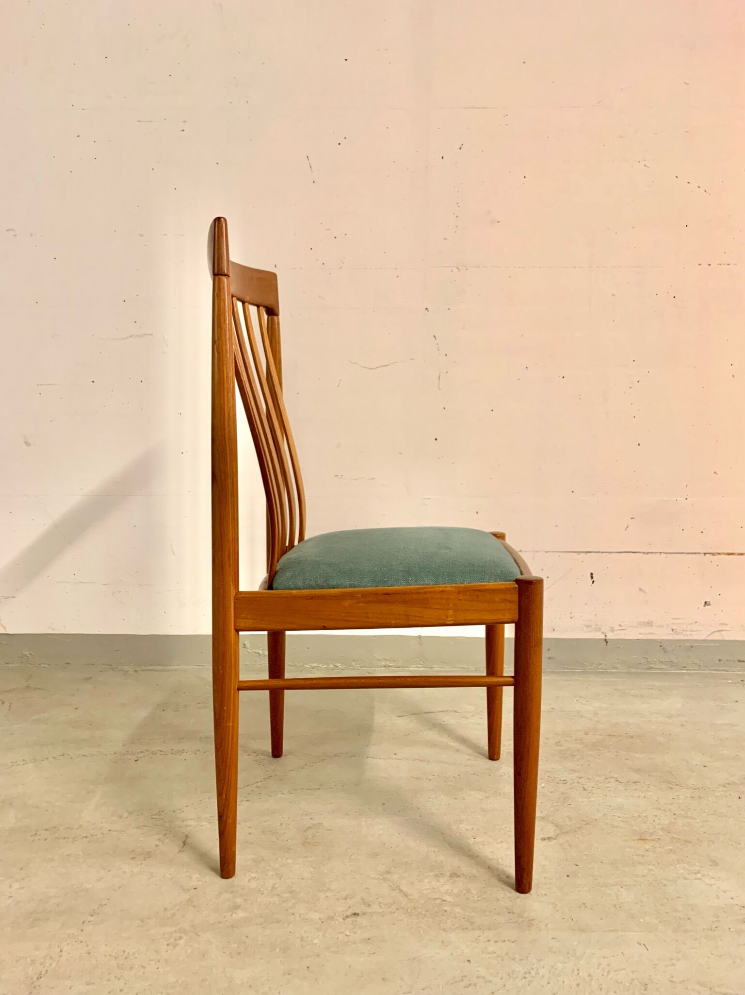 4x Danish Teak Dining Chairs by H.W. Klein for Bramin 1960s