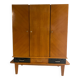 Vintage wardrobe with compass feet from the 60s
