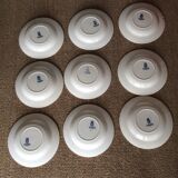 9 Terre de Fer plates