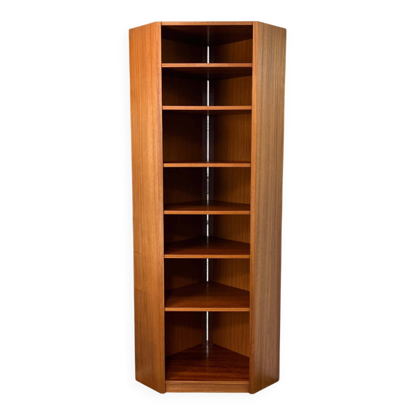 Étagère d'angle, teck, années 1960