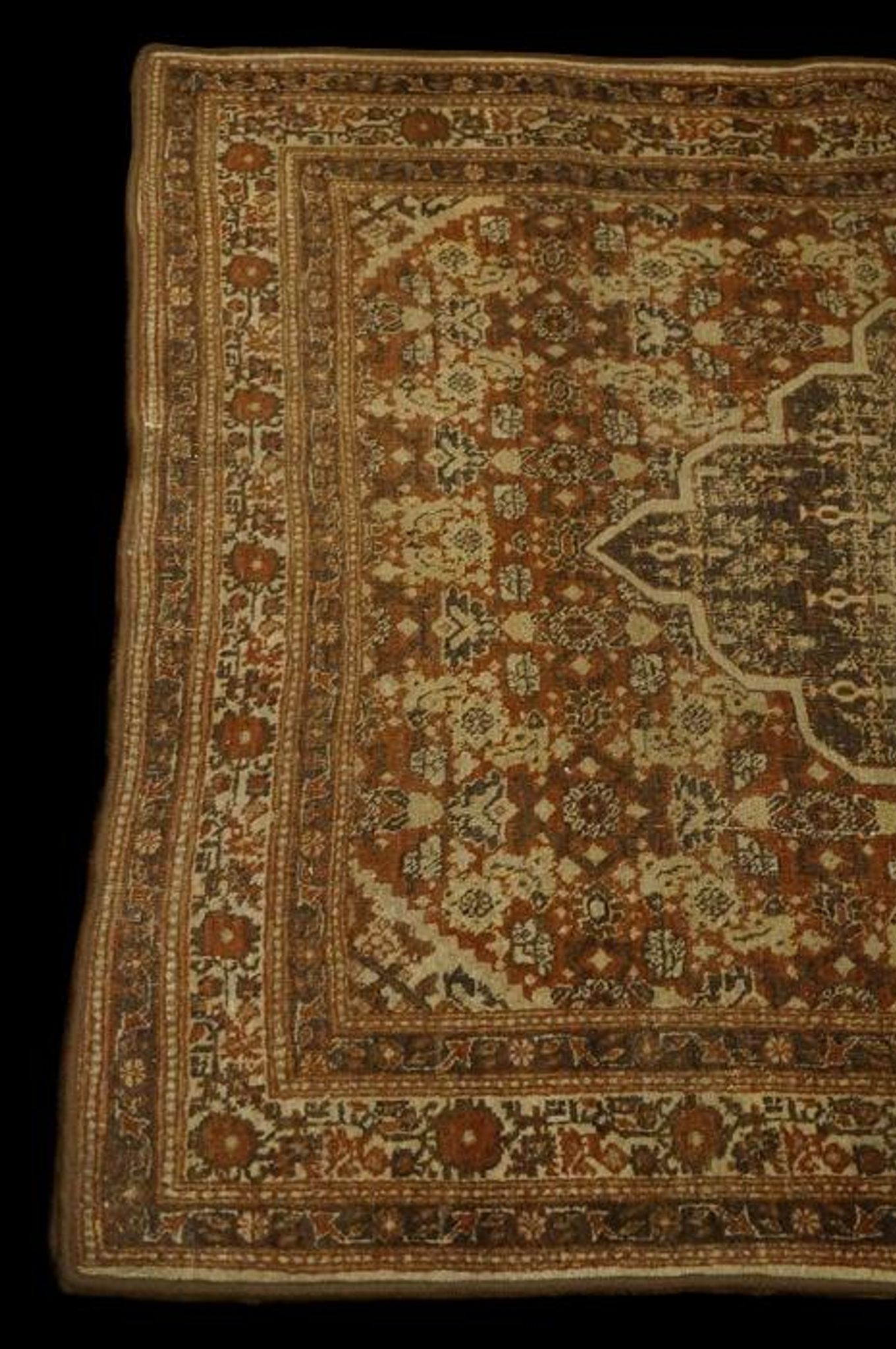 Carpet persian tabriz "hadji jalili" 123 cm x 183 cm, end of the 19 th century