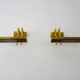 Pair of vintage sconces LG Paris, years 70