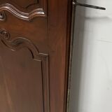 18th century solid cherry wood cupboard door