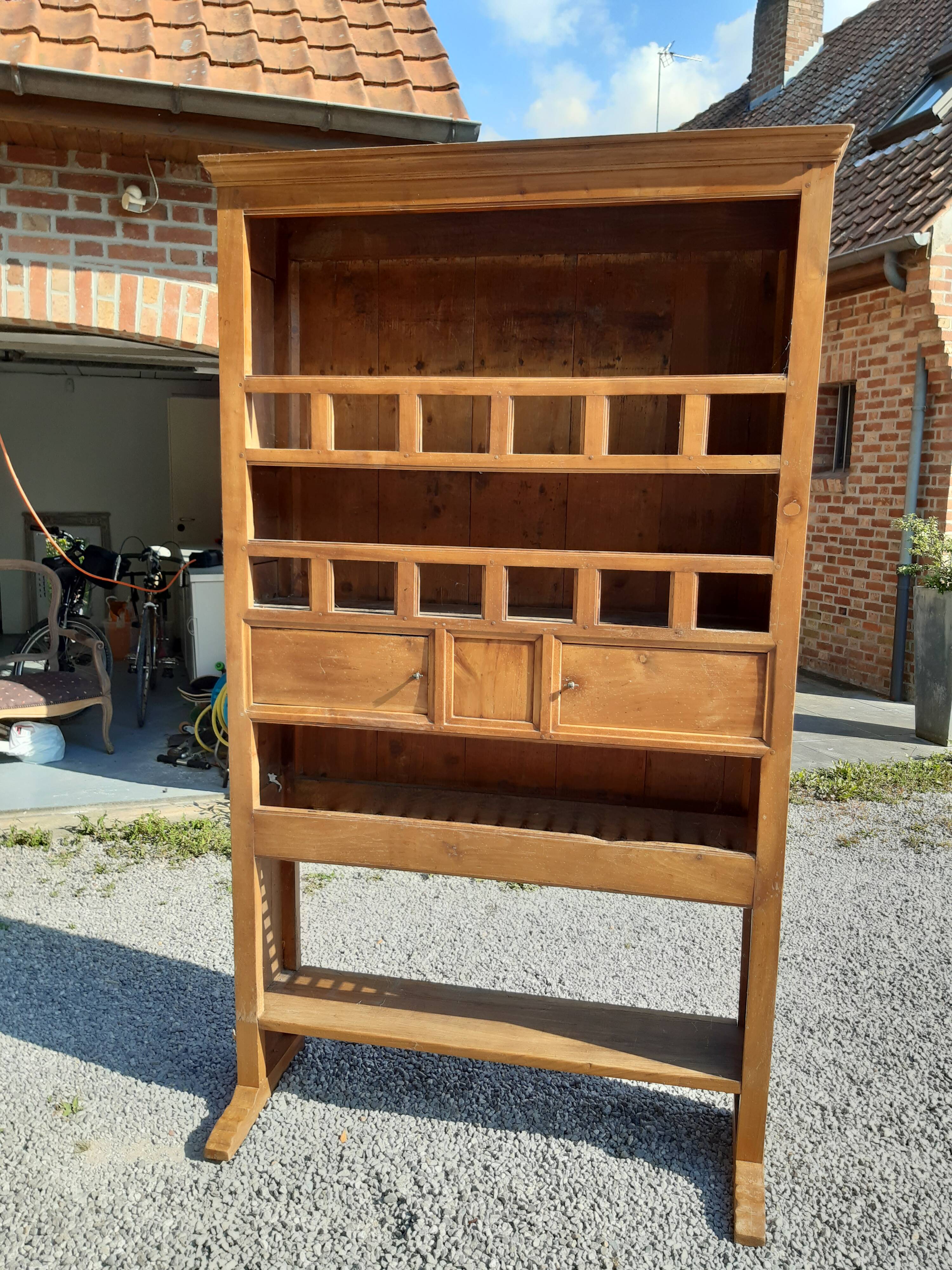 Cherry wood sideboard