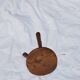Old rustic milking stool