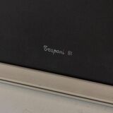 1980s Italian Modern Art Collage Poster created by Angela Trapani