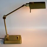 Vintage brass table lamp, Holtkötter Germany