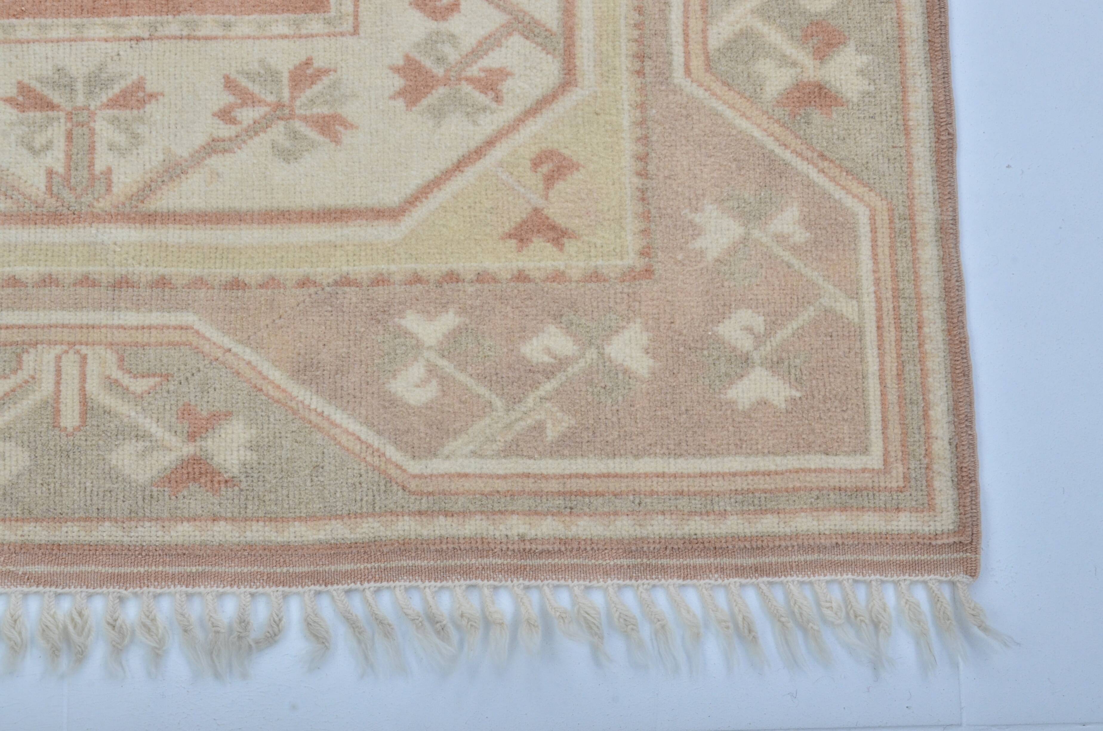 Turkish Oushak handmade rug sku 3598