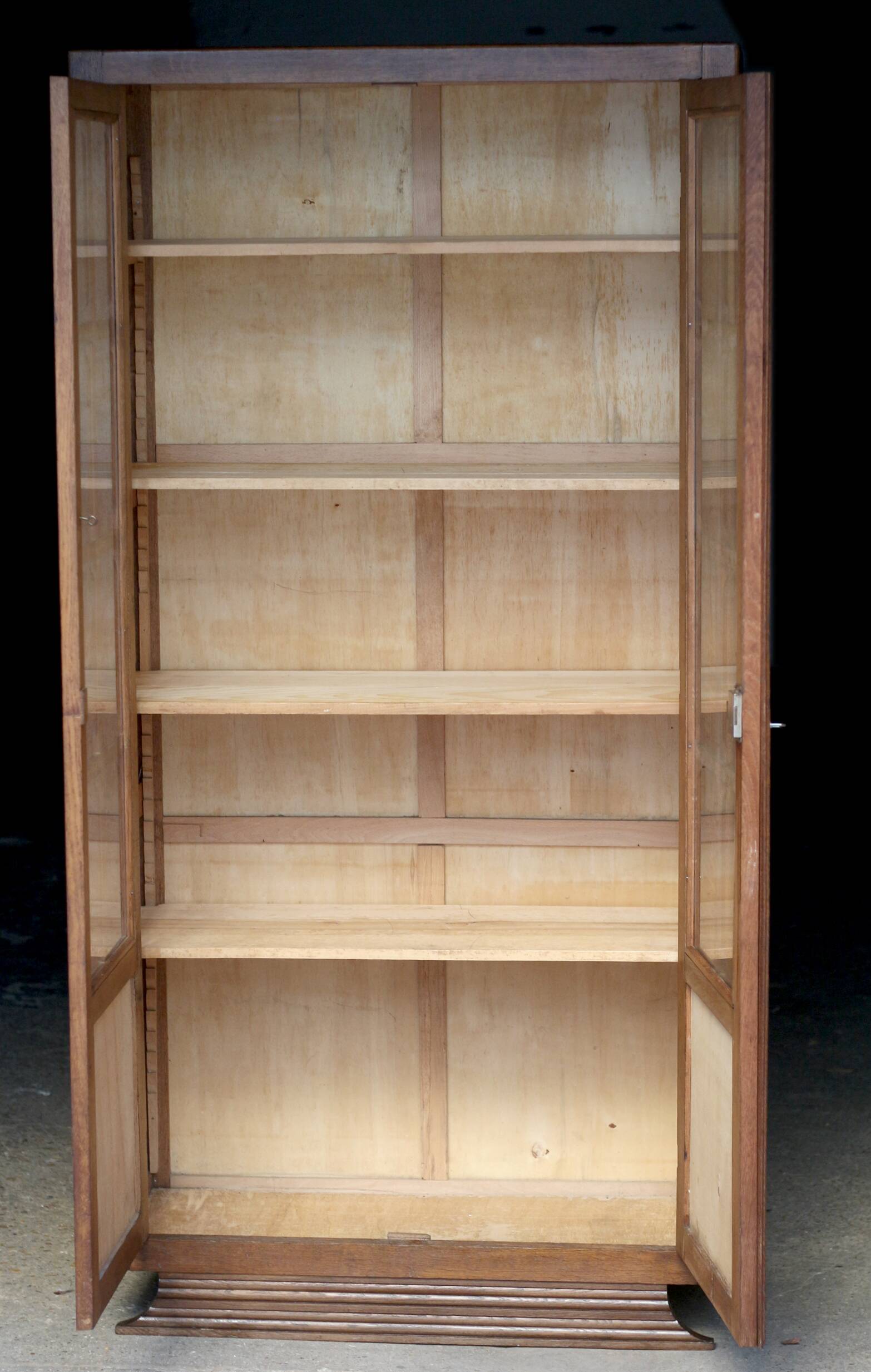 Large Art Deco Parisian wardrobe, original patina.