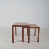Set of Danish nesting tables by Kai Kristiansen for Vildbjerg Møbelfabrik,