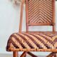 Chaises bistrot en rotin