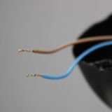 1940s Josef Hůrka for Napako Bauhaus UFO pendant light, metal & glass, restored