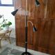 Rare 80s kvart ikea floor lamp 3 spots