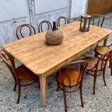 Large bistro table old farmhouse table solid wood Length 200 x Width 98 cm