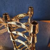 Fritz Nagel & Stoff vintage design 60's 70's chrome candle holders (3 pieces)