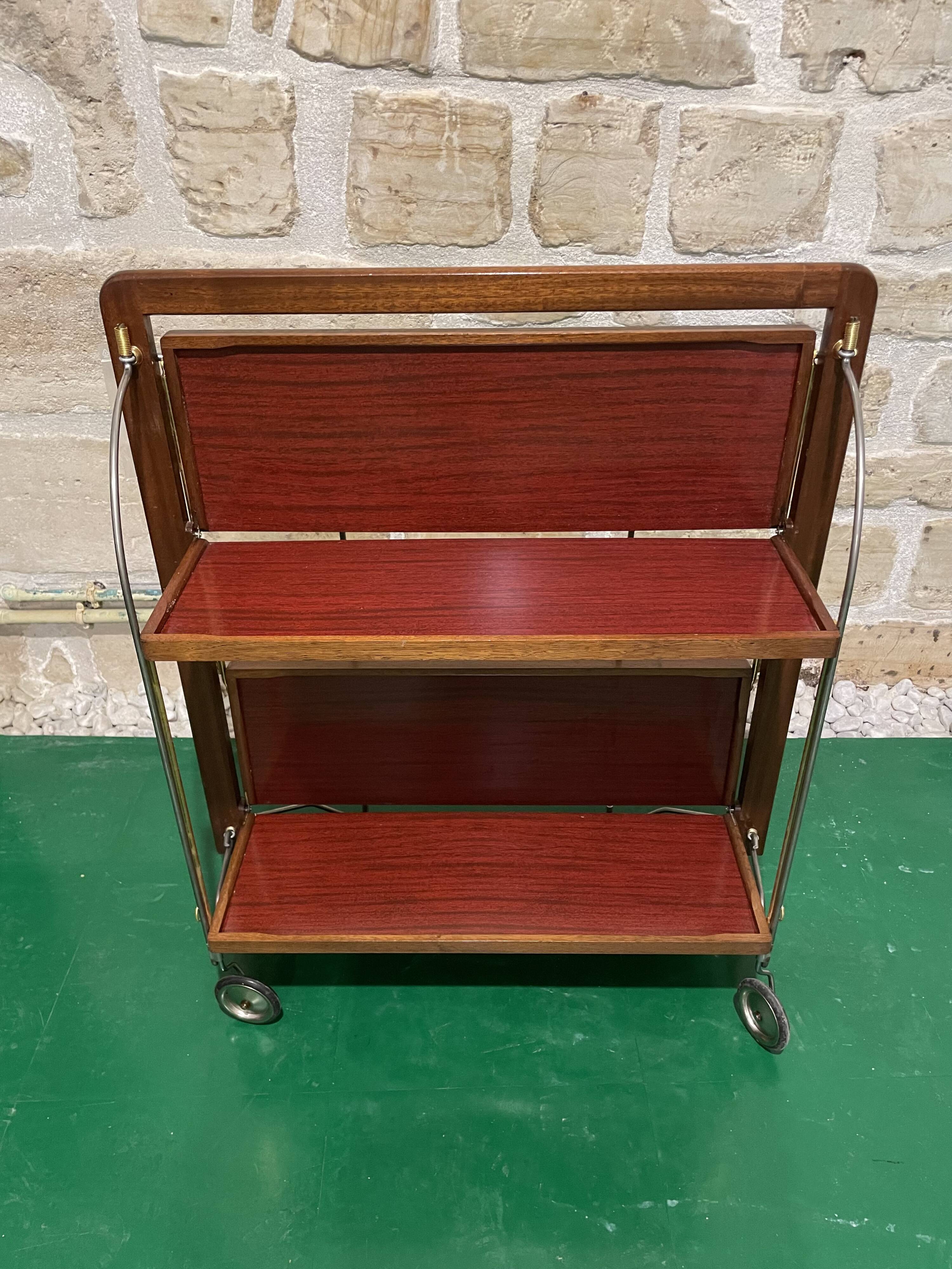 Bocado folding serving cart