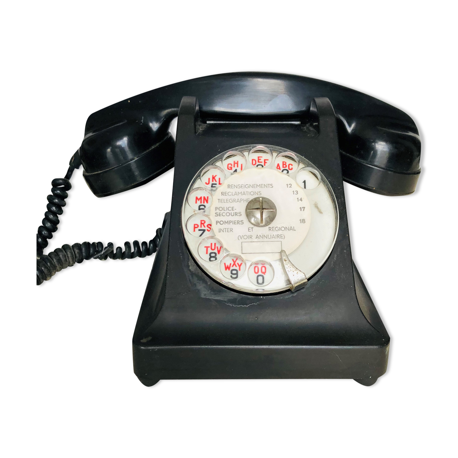 Old bakelite phone