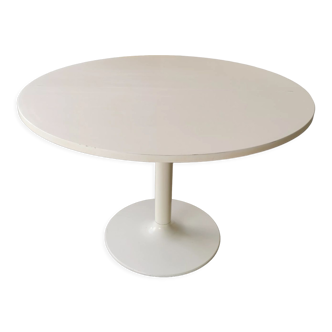 Round table tulip foot 1970 with extension