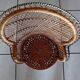 Small rattan armchair