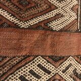 Vintage Moroccan Hanbel Rug - Handcrafted 1979 in Wool with Geometric Patterns 98x195cm