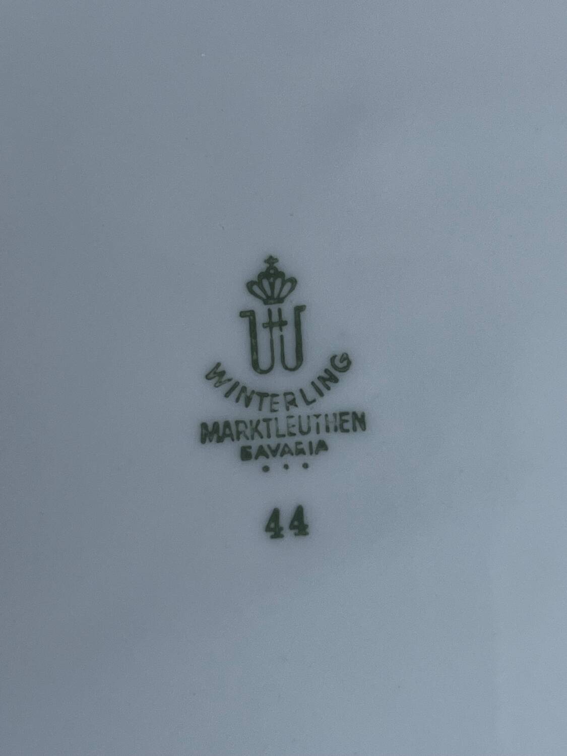 11 porcelain plates from Bavaria
