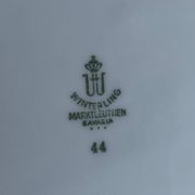 11 assiettes en porcelaine de Bavière