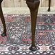 English chippendale desk in walnut from the 1950s