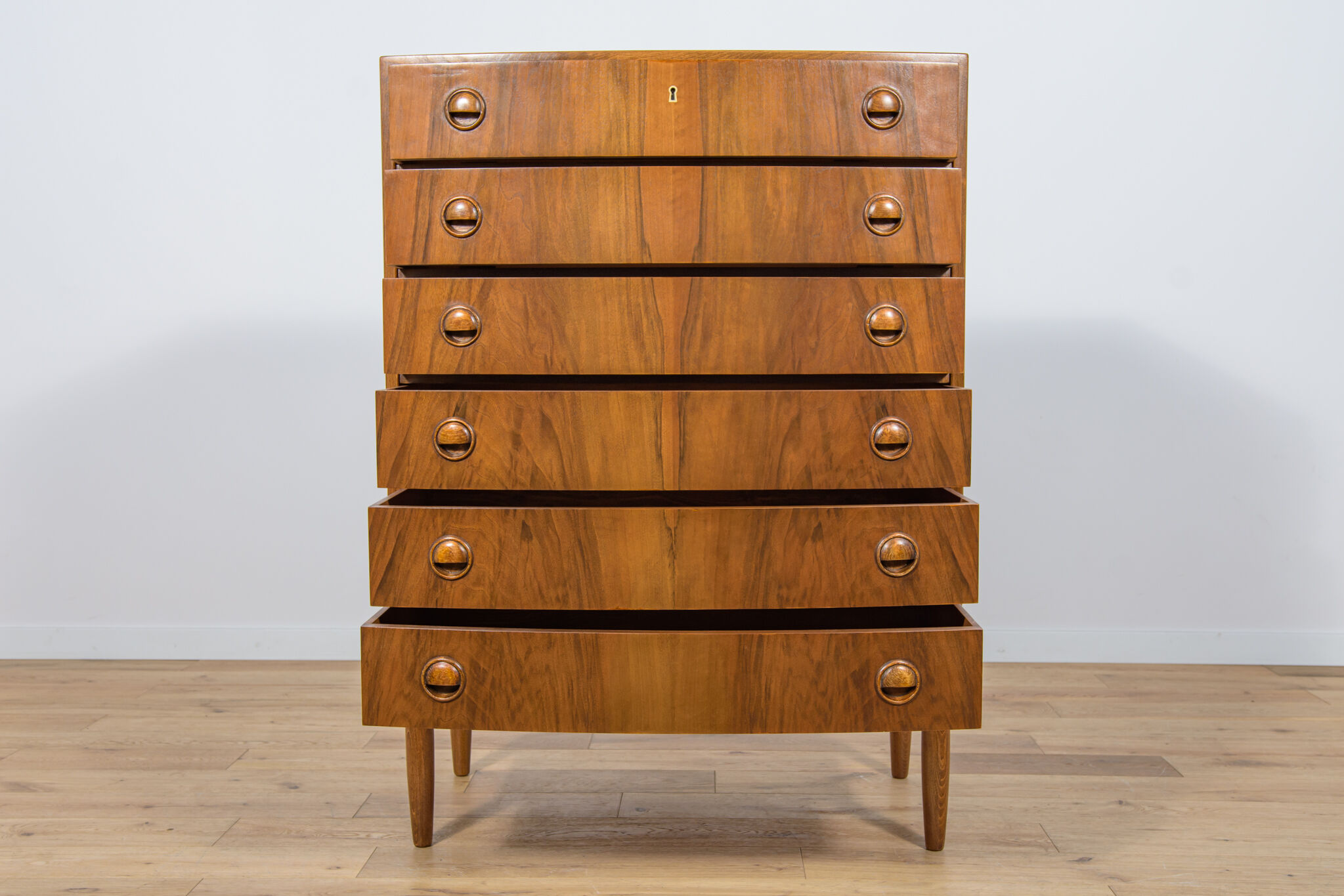 Mid-Century Danish Walnut Dresser, 1960s