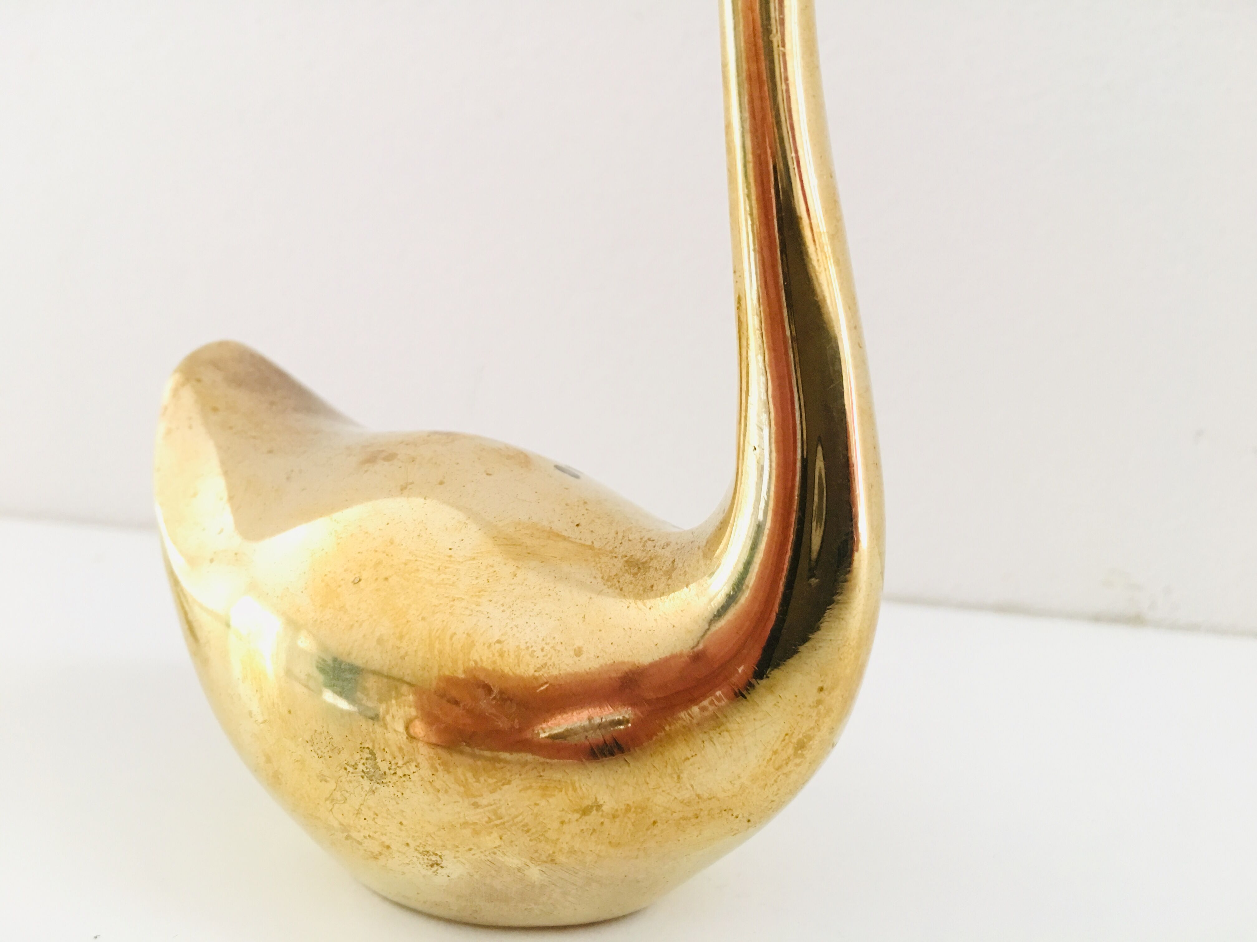Vintage brass swan lot