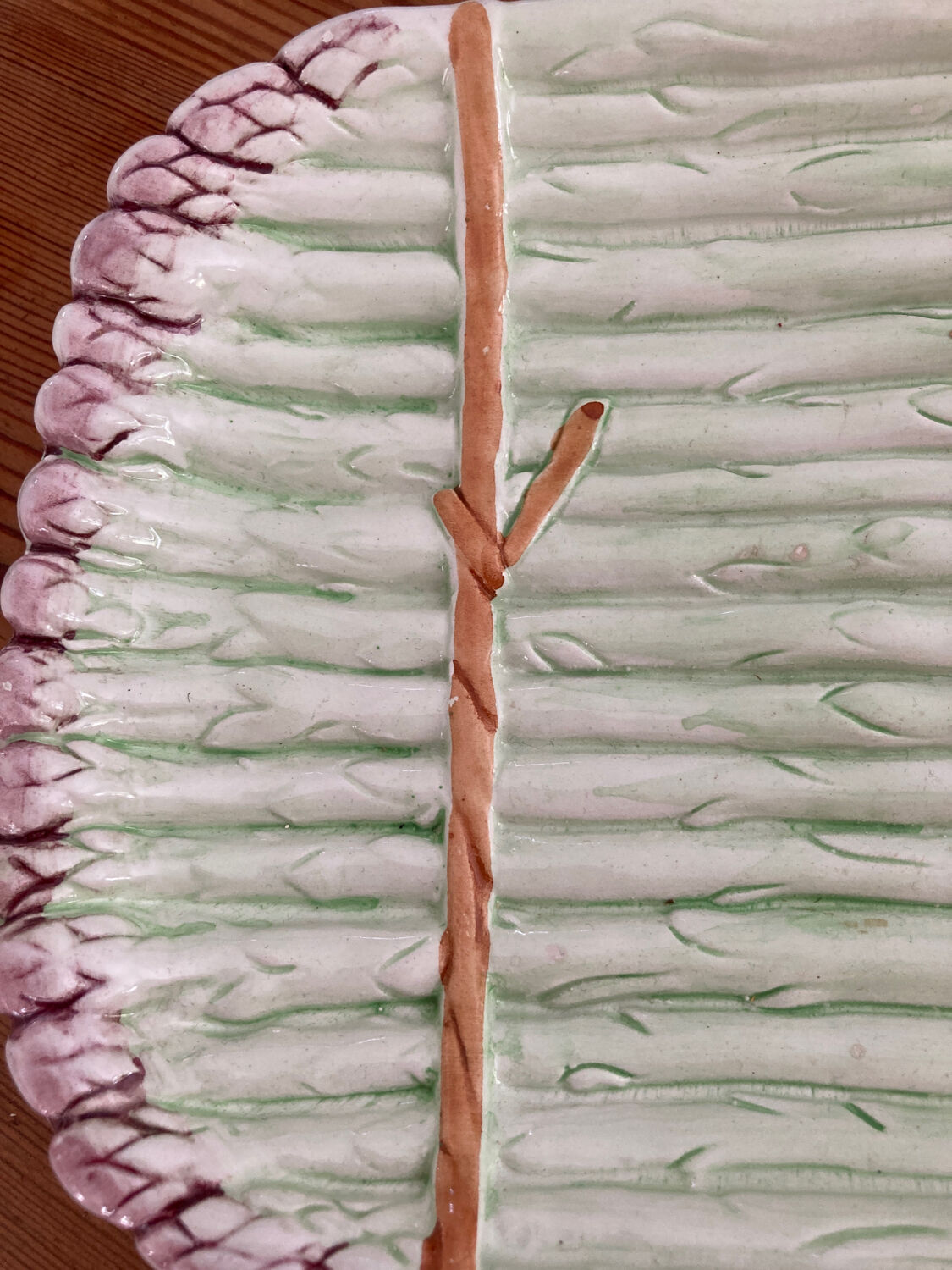 Plat à asperge
