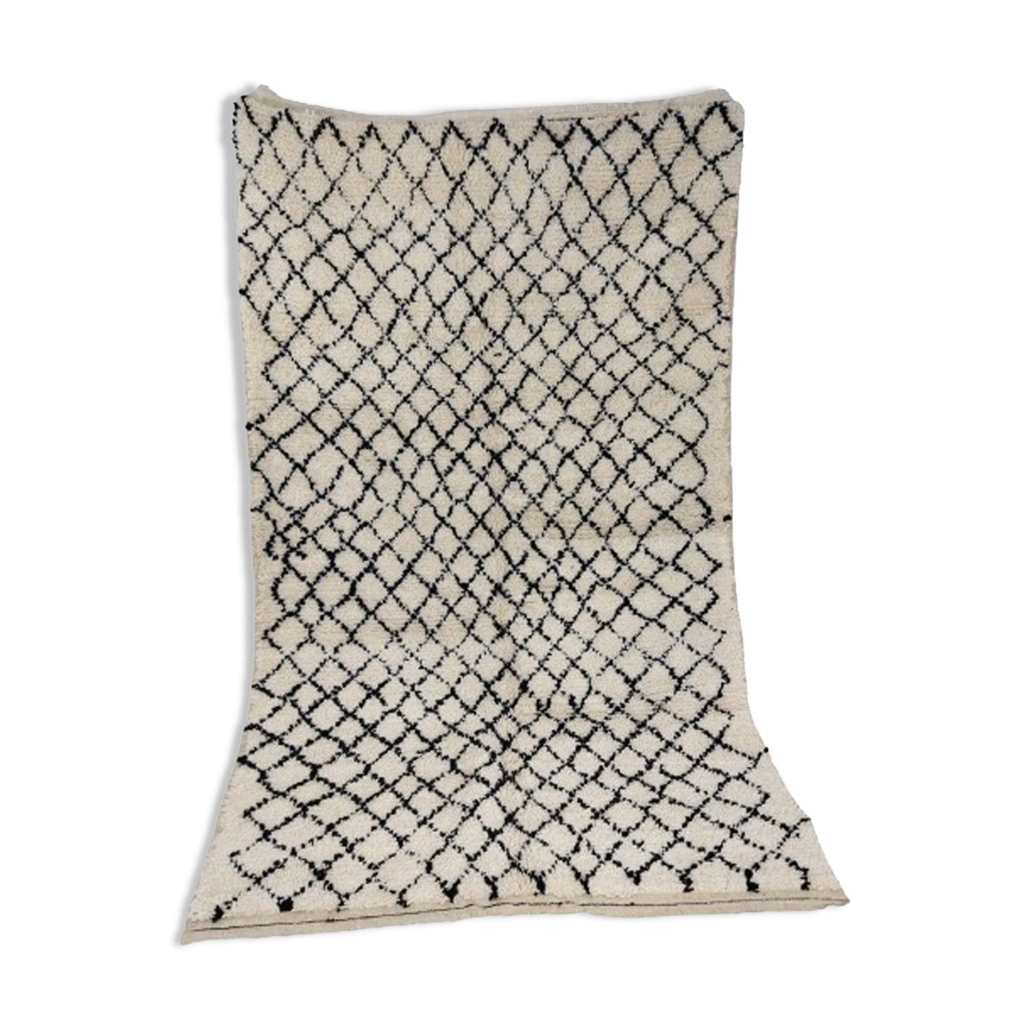 Handmade Moroccan Berber carpet 264 X 155 CM