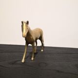 Brass horse