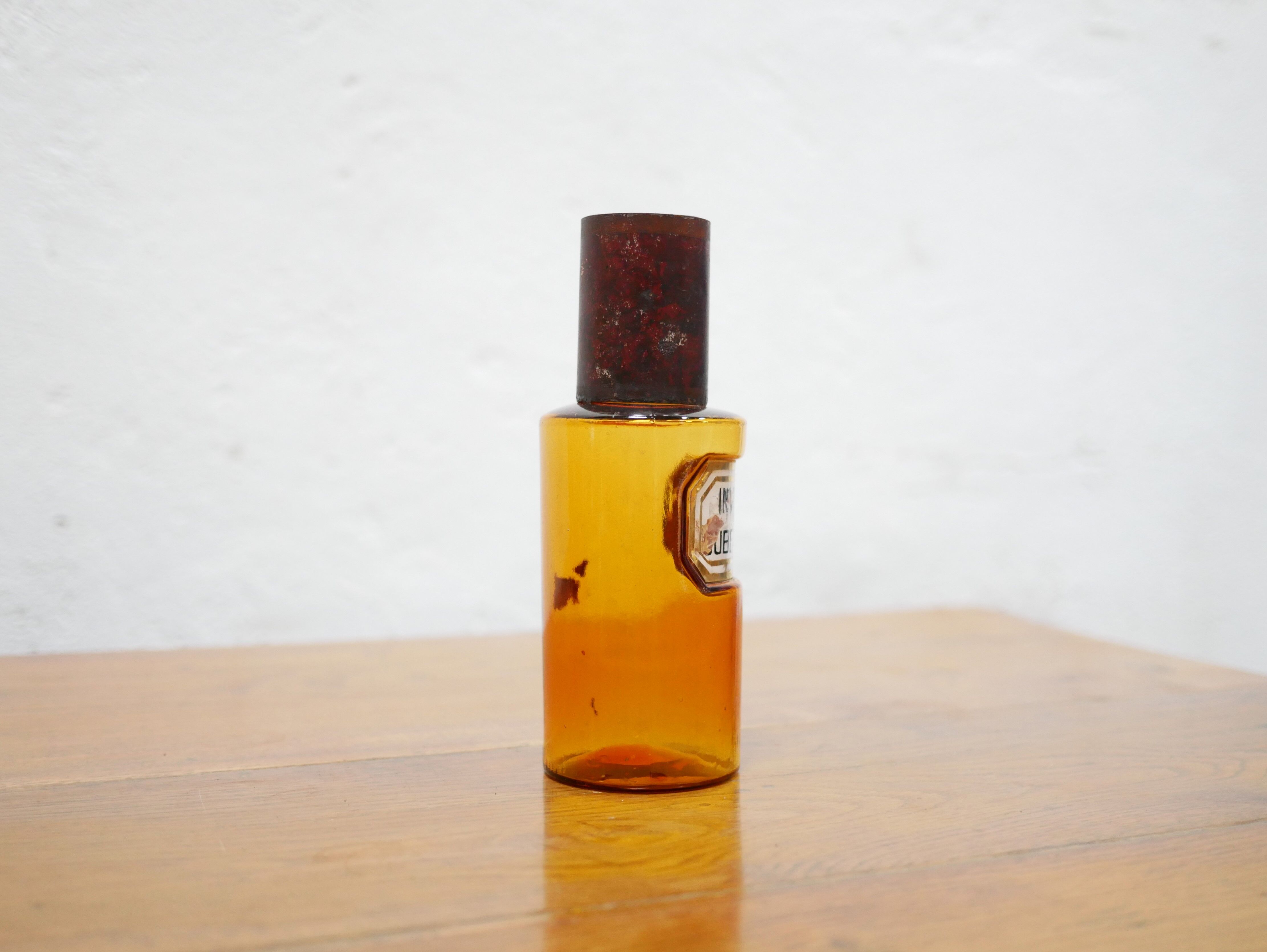 Vintage apothecary bottle