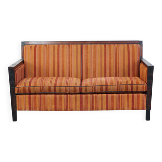 Colorful 2.5 seater Art Deco design sofa