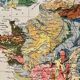 Old geological France map - 1930