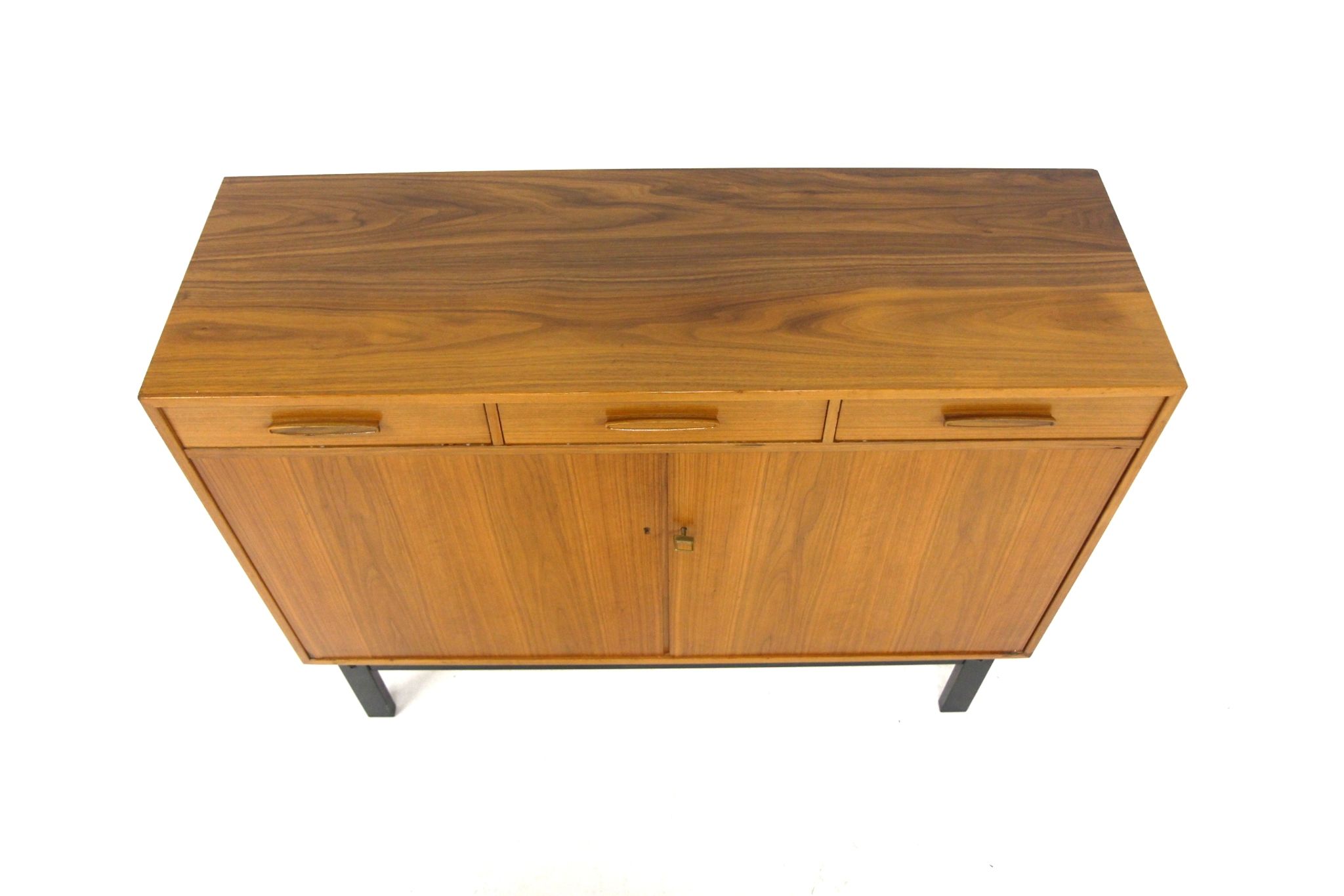 Scandinavian walnut chest of drawers, Sweden, 1960