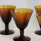 Set of 6 glasses for aperitif