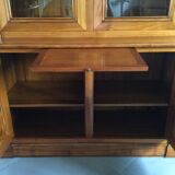 Louis Philippe display cabinet in cherry wood
