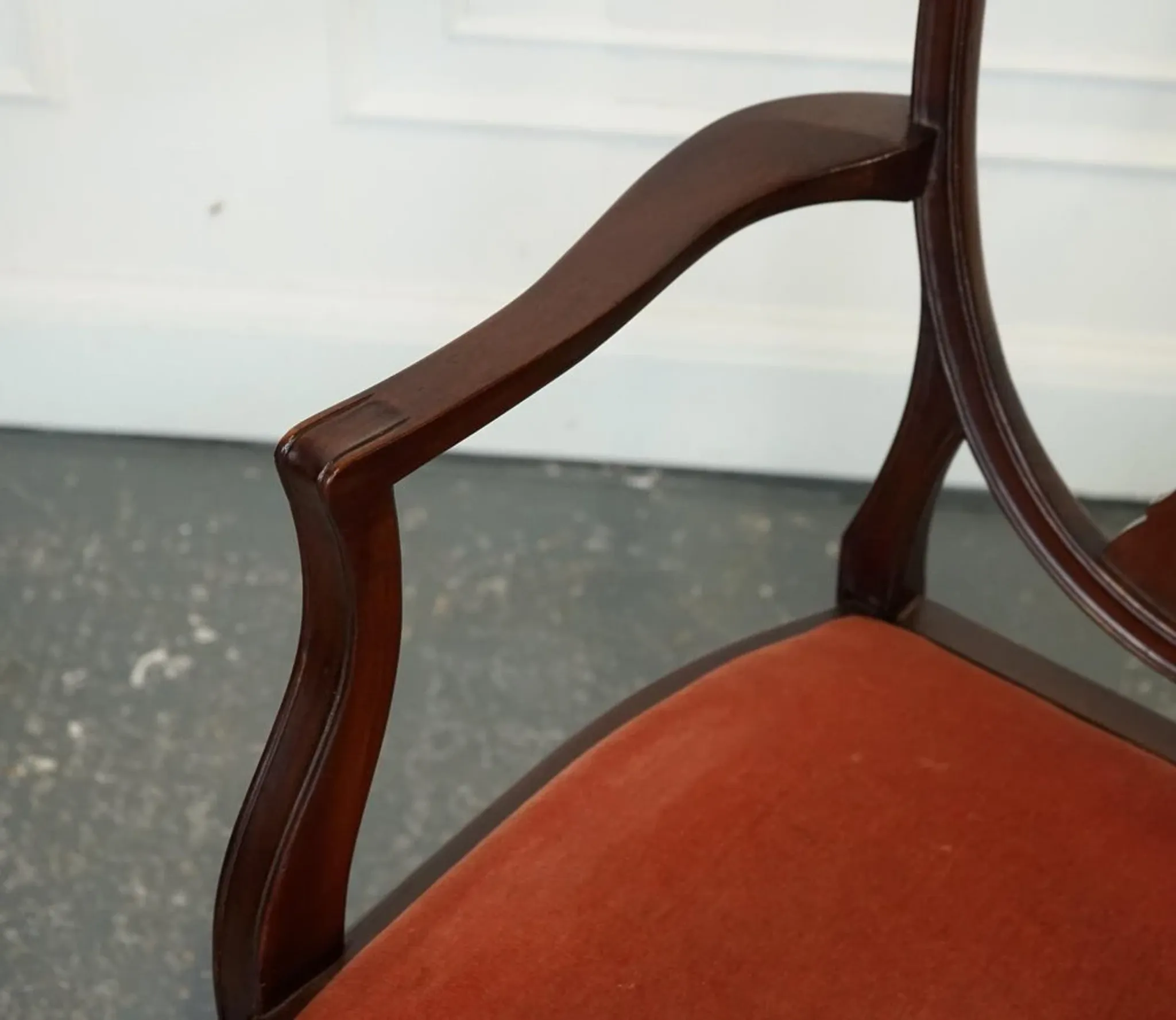 Victorian Hepplewhite Carver Chairs