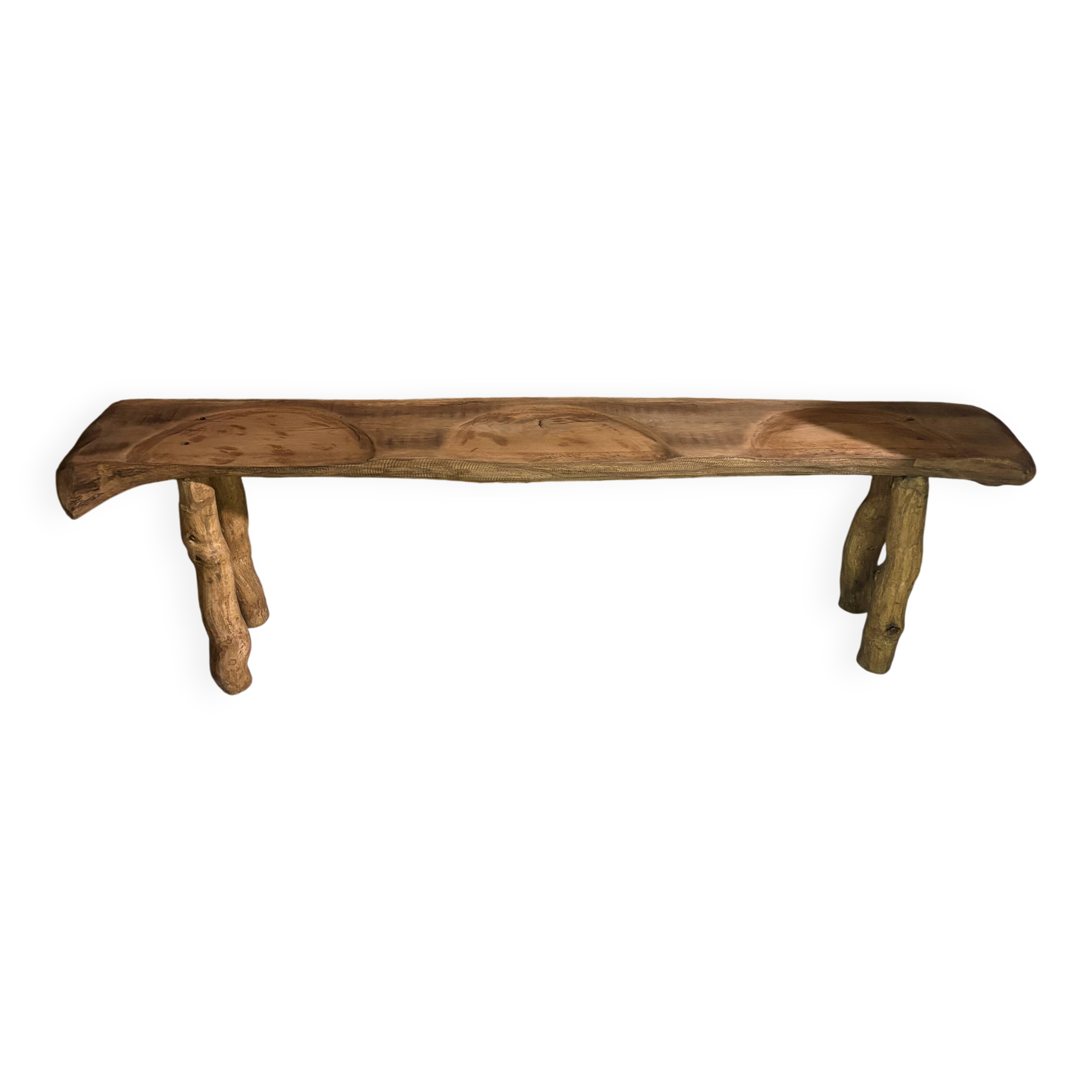 Old solid wood bench – country house spirit