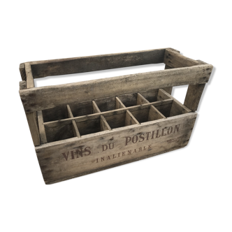 Old wooden wine box