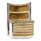 Bar set attributed to Willy Rizzo, 1970s.