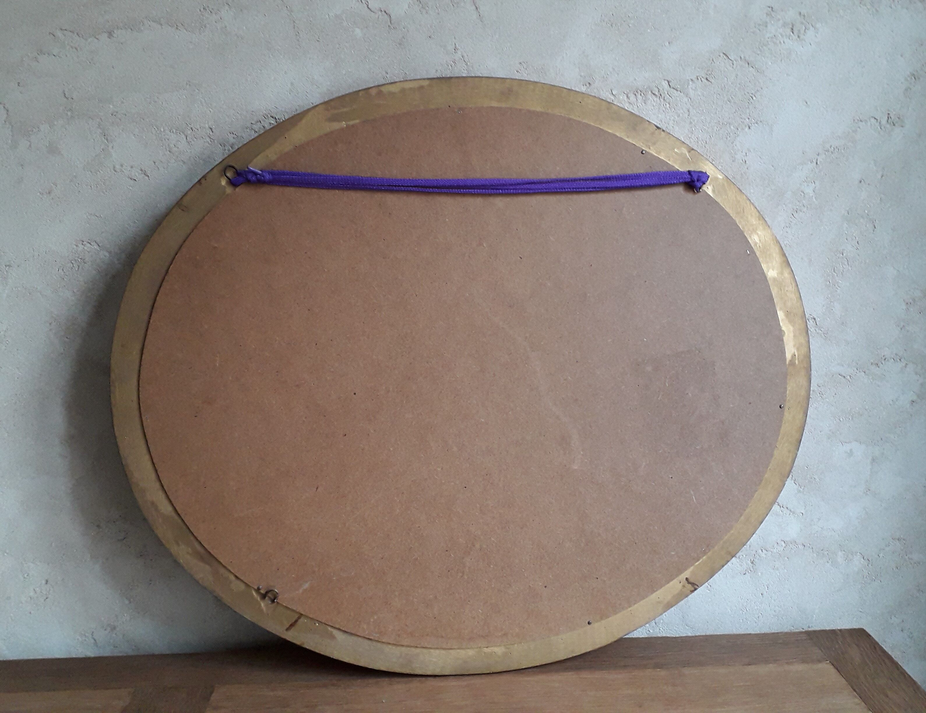 Golden mirror - 58x67cm